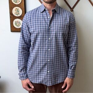 J.Crew Slim Fit Checkered Plaid Button Up Shirt